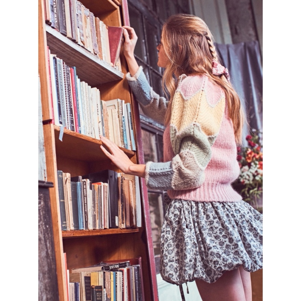 Loveshackfancy Aspyn Sweater Size Xs - image 4